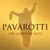 Pavarotti - The Greatest Hits album cover