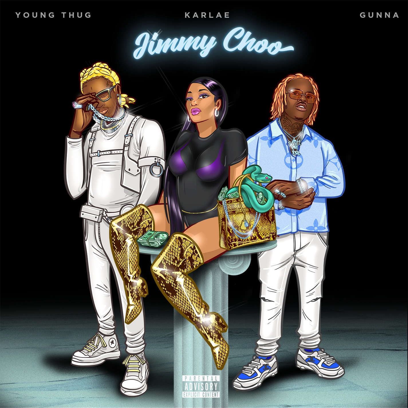 Karlae - Jimmy Choo (feat. Young Thug & Gunna) - Single