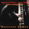 Game of Thrones (Main Title Piano Arrangement) - Single album lyrics, reviews, download