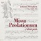 Missa Prolationum: Sanctus and Benedictus artwork