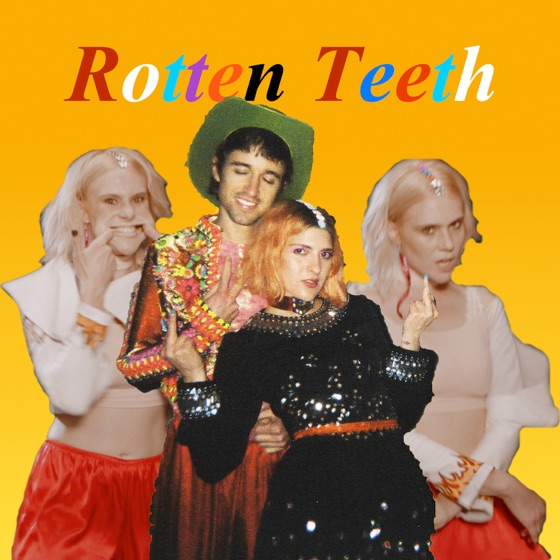 Cover artwork for Rotten Teeth (feat. Kate Nash)