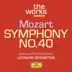 Mozart: Symphony No. 40 in G Minor, K. 550 album cover