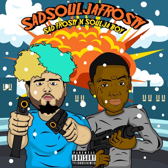 Cover artwork for SadSouljaFrosty (feat. Soulja Boy Tell 'Em)