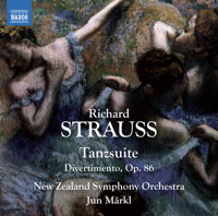 New Zealand Symphony Orchestra & Jun Markl - R. Strauss: Tanzsuite & Divertimento aus Klavierstücken von François Couperin artwork