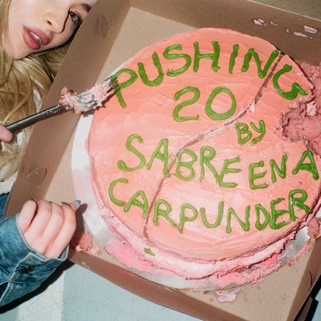 Sabrina Carpenter Pushing 20 - Single Album Cover