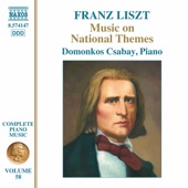 Liszt: Complete Piano Music, Vol. 58: Music on National Themes artwork