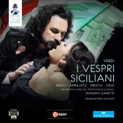 I vespri siciliani, Act IV: Addio, mia patria (Procida, Monforte, Arrgio, Elena) Song Lyrics
