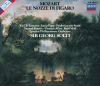 Dame Kiri Te Kanawa, Frederica von Stade, London Philharmonic Orchestra, Lucia Popp, Samuel Ramey, Sir Georg Solti & Sir Thomas Allen - Mozart: Le Nozze Di Figaro artwork