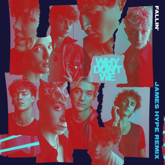 Cover artwork for Fallin’ (Adrenaline) [James Hype Remix]