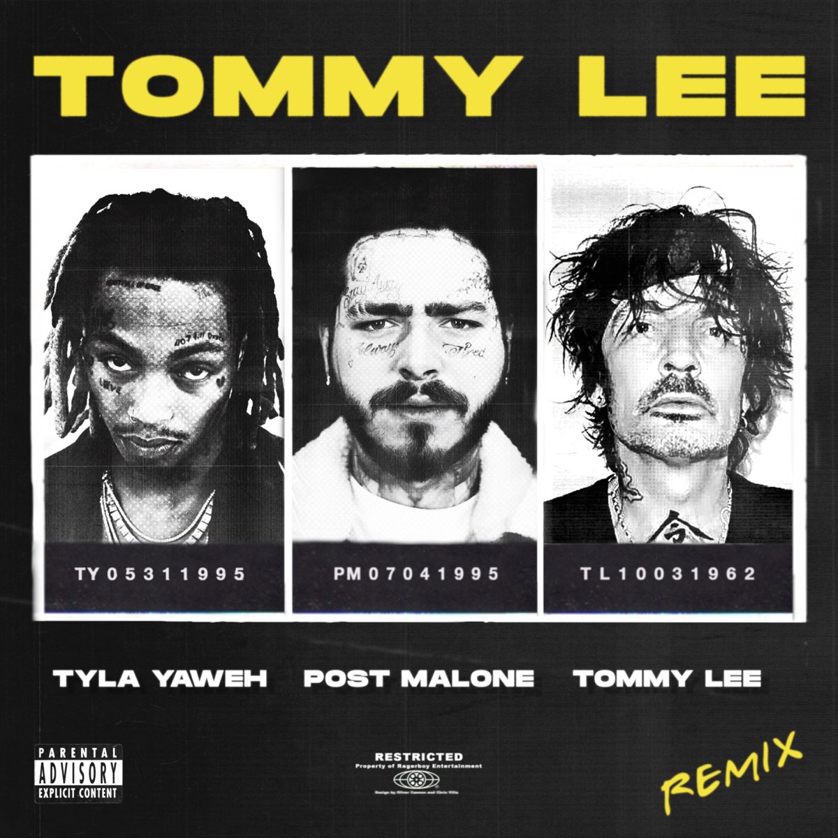 post malone tommy lee shirt