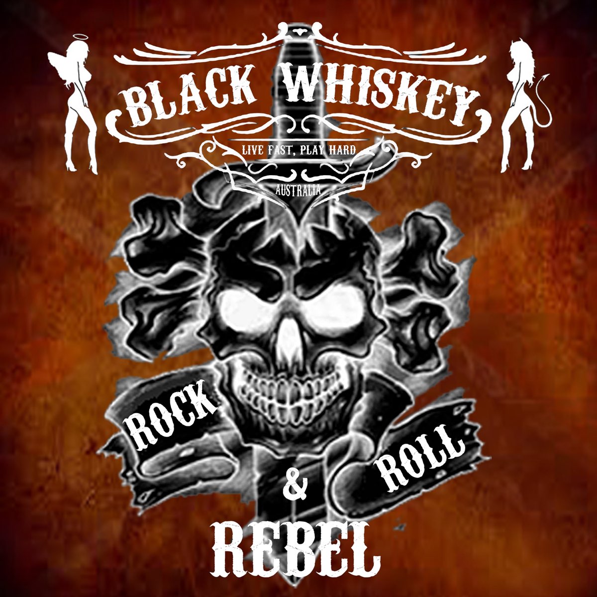 Виски слушать. Rock'n'Roll Блэк. Whiskey Hell Band. Raise Hell виски фото.