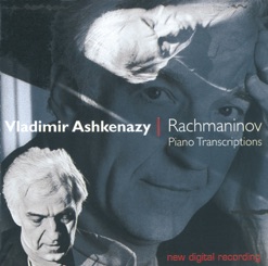 RACHMANINOV/TRANSCRIPTIONS cover art