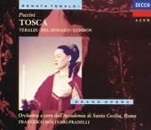 Tosca, Act II - "Orsù, Tosca, parlate." - "Mario, consenti ch'io parli?" artwork