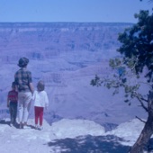 Elijah Fox - Gramma Ruth at the Grand Canyon, 1964