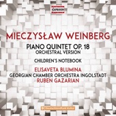 Weinberg: Piano Quintet, Op. 18 (Arr. M. Baier for Orchestra) & Children's Notebook artwork