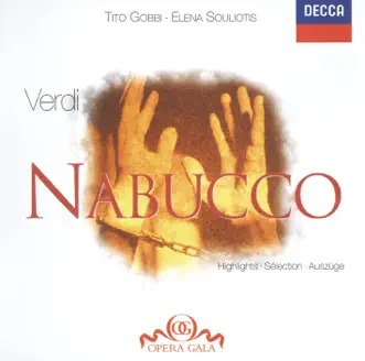 Verdi: Nabucco - Highlights by Lamberto Gardelli, Tito Gobbi & Wiener Opernorchester album reviews, ratings, credits