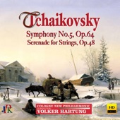 Tchaikovsky: Symphony No. 5, Op. 64 & Serenade for Strings, Op. 48 artwork