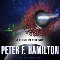 Peter F. Hamilton - A Hole In the Sky artwork