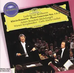 Beethoven: Piano Concertos Nos. 1 & 3 by Arturo Benedetti Michelangeli, Carlo Maria Giulini & Vienna Symphony album reviews, ratings, credits