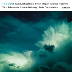 Tre Voci: Toru Takemitsu - Claude Debussy - Sofia Gubaidulina by Kim Kashkashian, Sivan Magen & Marina Piccinini album reviews, ratings, credits