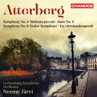 Atterberg: Orchestral Works, Vol. 1 by Neeme Järvi, Gothenburg Symphony Orchestra, Sara Troback Hesselink & Per Hogberg album reviews, ratings, credits