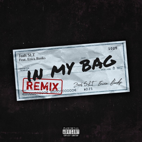 Cover artwork for In My Bag (feat. Erica Banks)