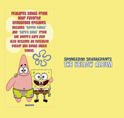 Spongebob Squarepants: The Yellow Album - Various Artists Cover Art
