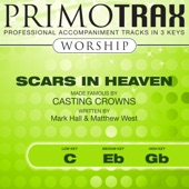Scars In Heaven (Medium Key - Eb - without Backing Vocals) [Performance Backing Track] artwork