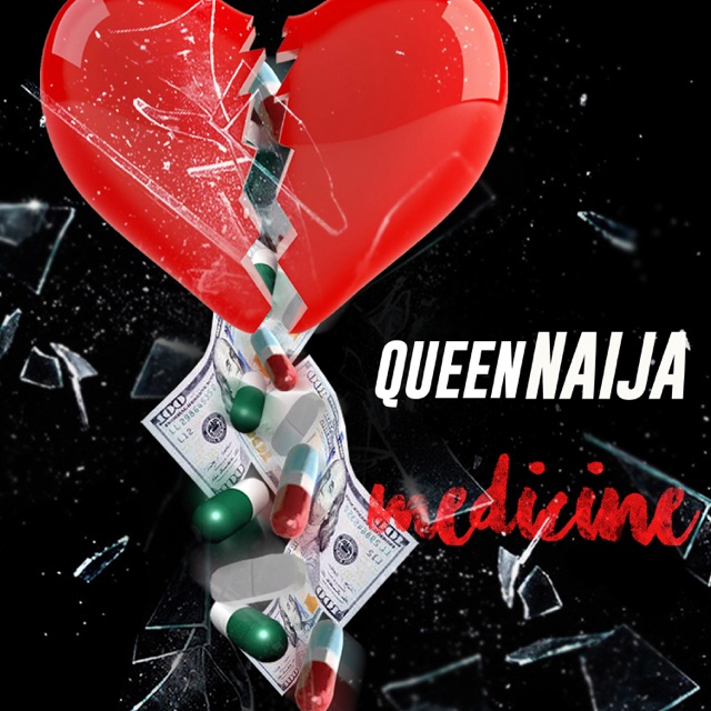 Queen Naija Medicine - Single Album Cover