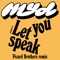 Let You Speak (Picard Brothers Remix) artwork