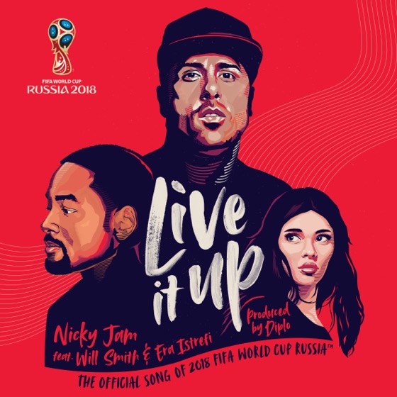 Cover artwork for Live It Up (feat. Will Smith & Era Istrefi)