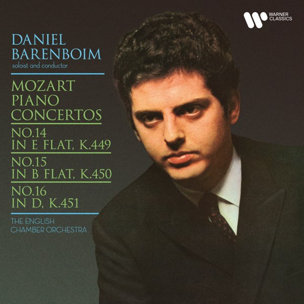 Mozart: Piano Concertos Nos. 14, 15 & 16 by Daniel Barenboim 