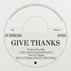 Give Thanks - Single