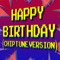 Happy Birthday (Chiptune Version) artwork