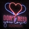 Don't Need You Love - Single