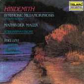 Hindemith: Symphonic Metamorphosis, Mathis der Maler Symphony & Nobilissima visione Suite artwork