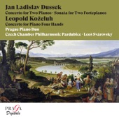 Jan Ladislav Dussek: Concerto for Two Pianos, Sonata for Two Fortepianos - Leopold Koželuh: Concerto for Piano Four Hands artwork