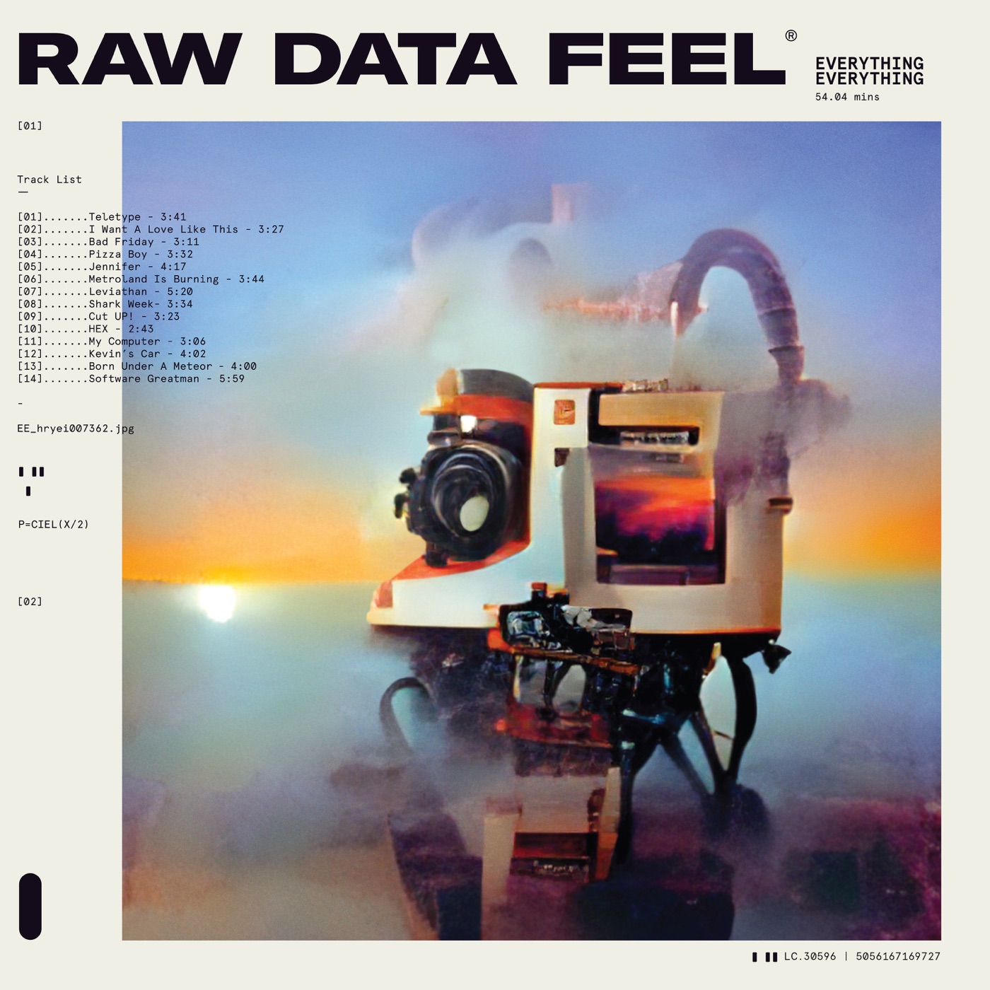 Raw Data Feel by Everything Everything