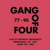 Gang of Four - We Live as We Dream, Alone (Live at Hofstra University, Hempstead, NY)