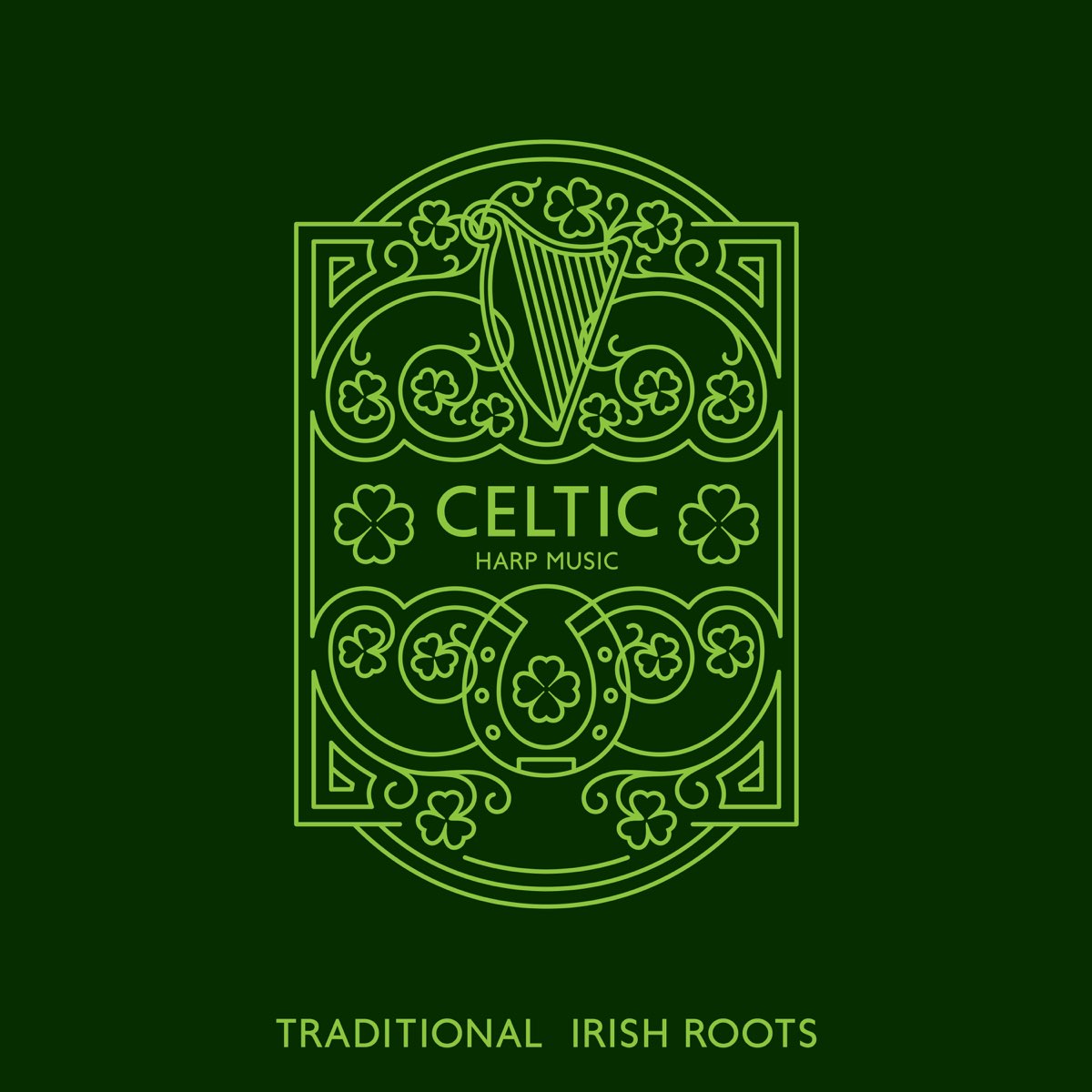 ‎celtic Harp Music Traditional Irish Roots Instrumental Relaxation 