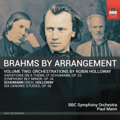 Brahms by Arrangement, Vol. 2: Orchestrations by Robin Holloway artwork