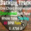 Backing Track One Chord Progression Diminished Half Tone Whole Tone Training A7b9 - Single album lyrics, reviews, download