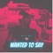 Wanted to Say - Fly Ry lyrics