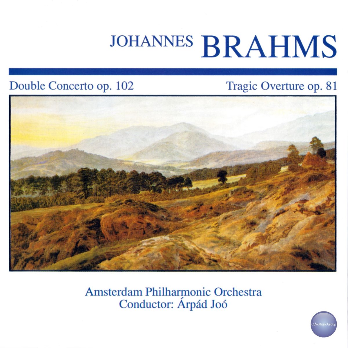 ‎Brahms: Double Concerto, Op. 102 - Tragic Overture, Op. 81 By ...