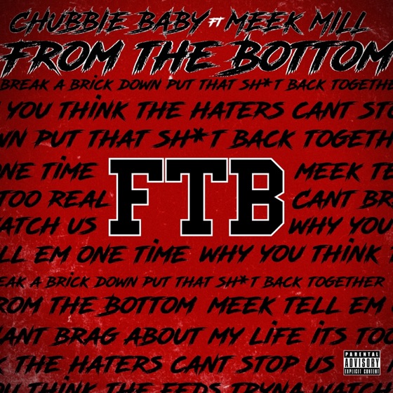 Cover artwork for From the Bottom (feat. Meek Mill)