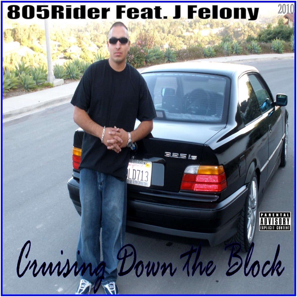 Cruisin down da Block. Cruising down the Street in my 64. Feat riders
