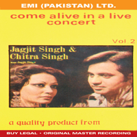 Jagjit Singh & Chitra Singh - Come Alive In a Live Concert,  Vol. 2 artwork