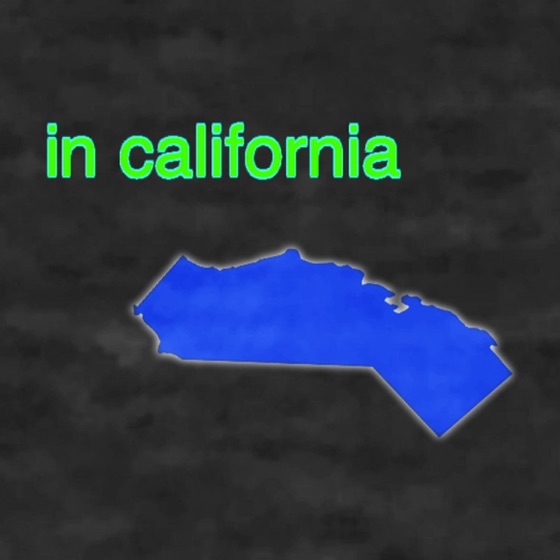 Cover artwork for In California