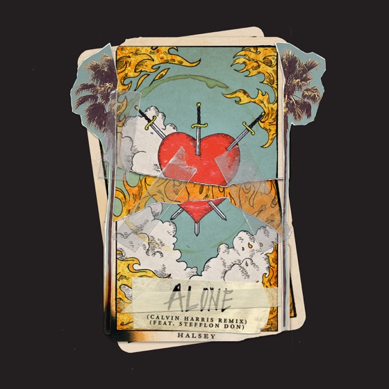 Cover artwork for Alone (feat. Stefflon Don)