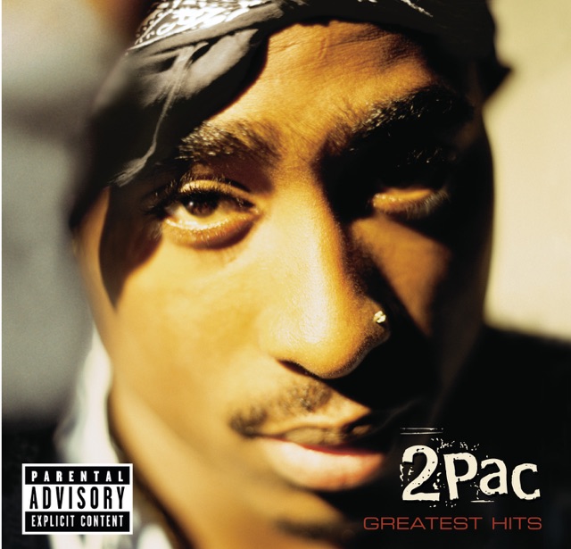 2Pac, Nate Dogg & Snoop Dogg Greatest Hits Album Cover